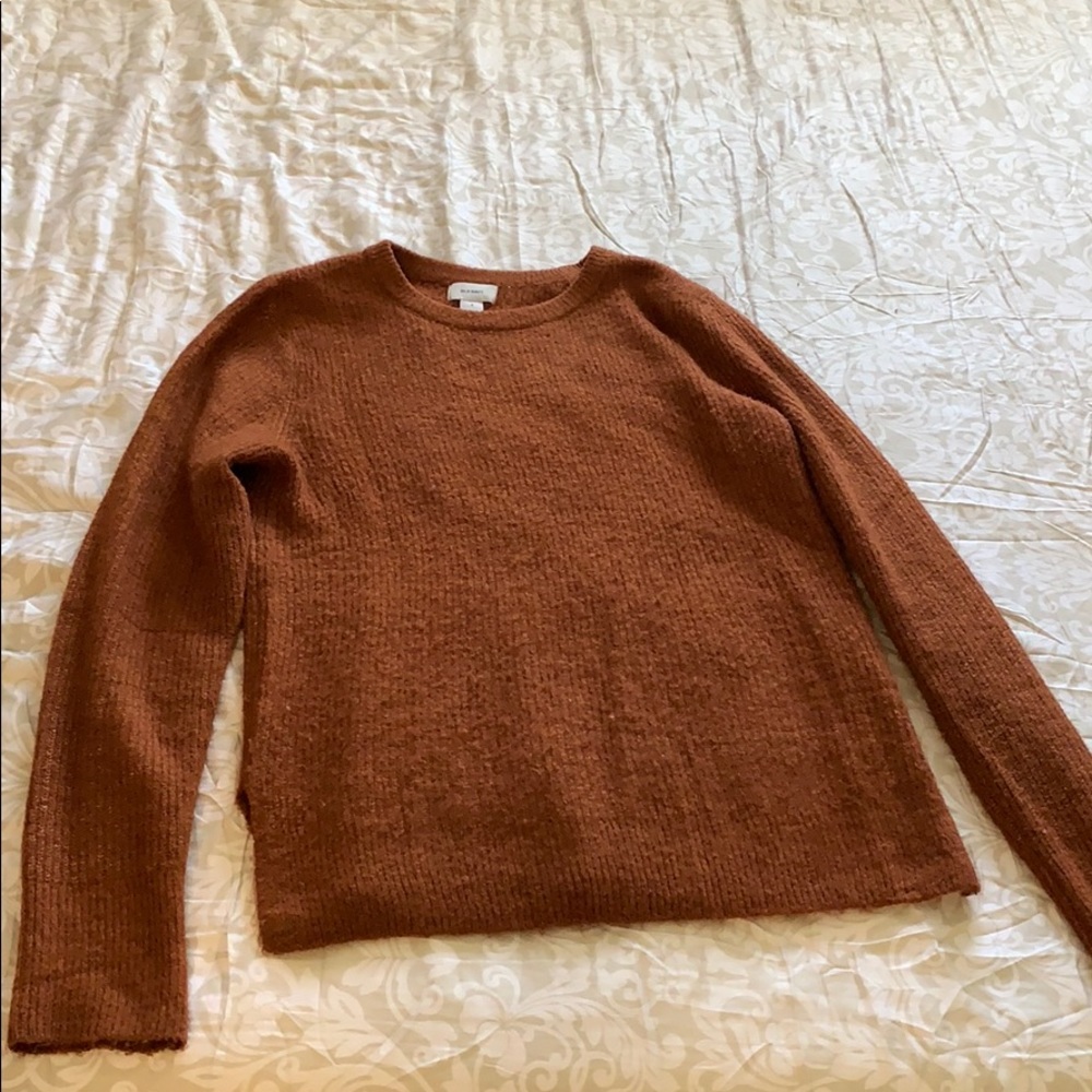 Orange sweater